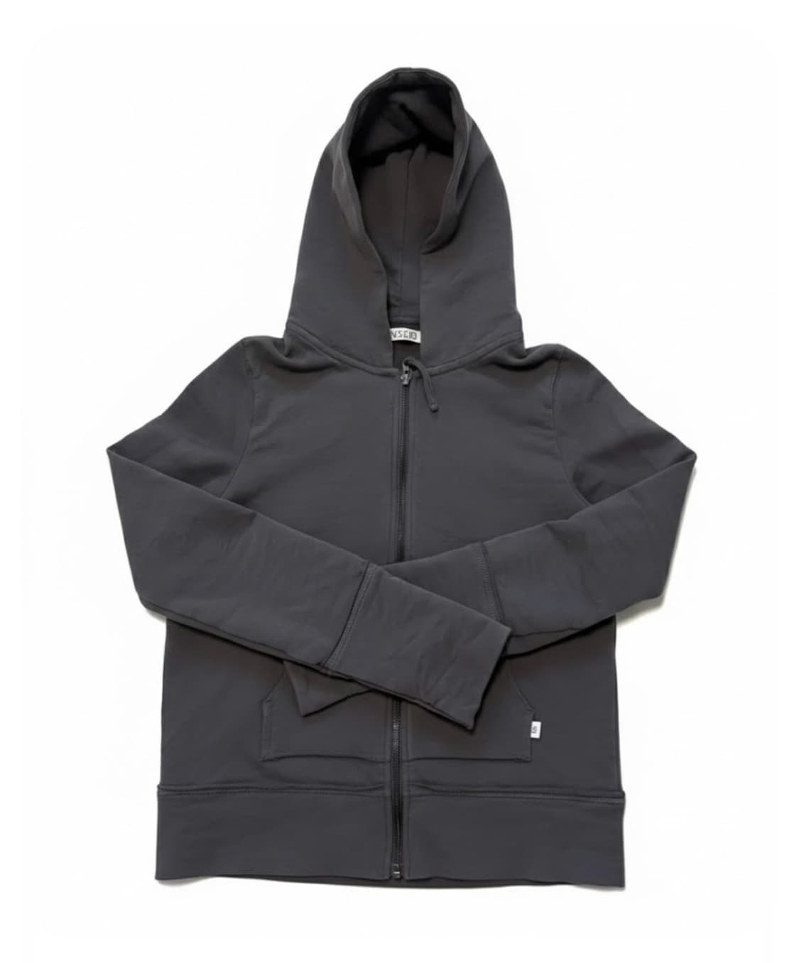 코이세이오 스티치 후드집업 차콜 상품이미지2