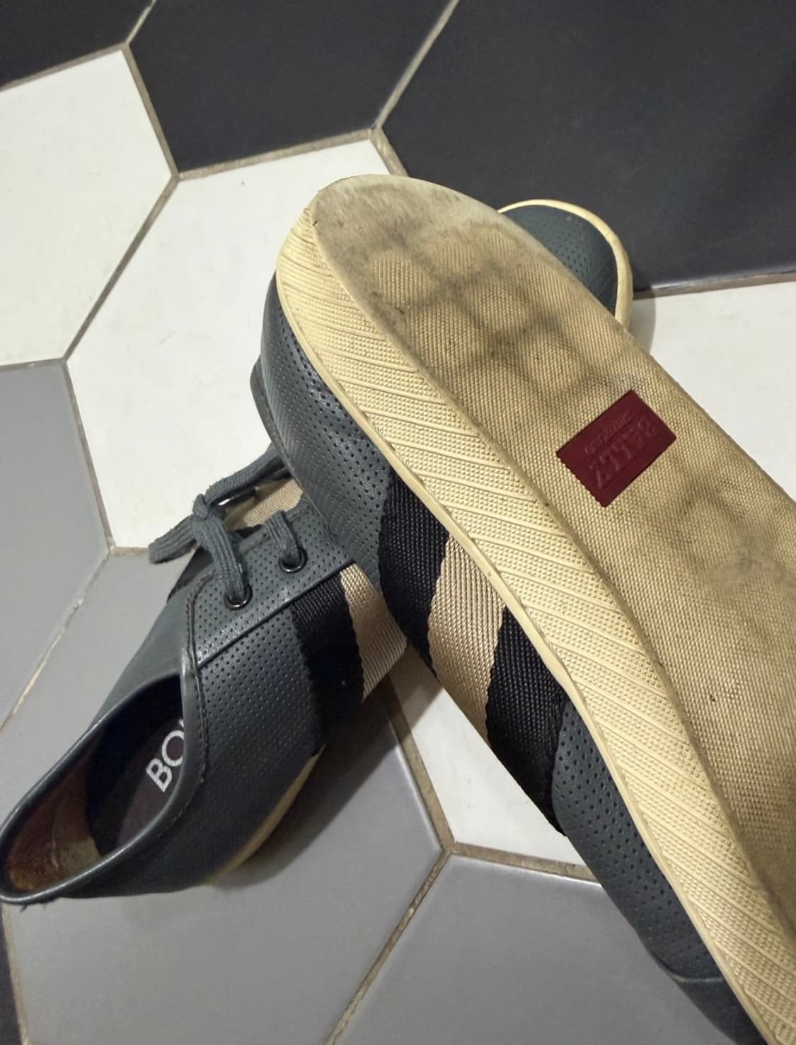 BALLY 남성 가죽 스니커즈 270 상품이미지3