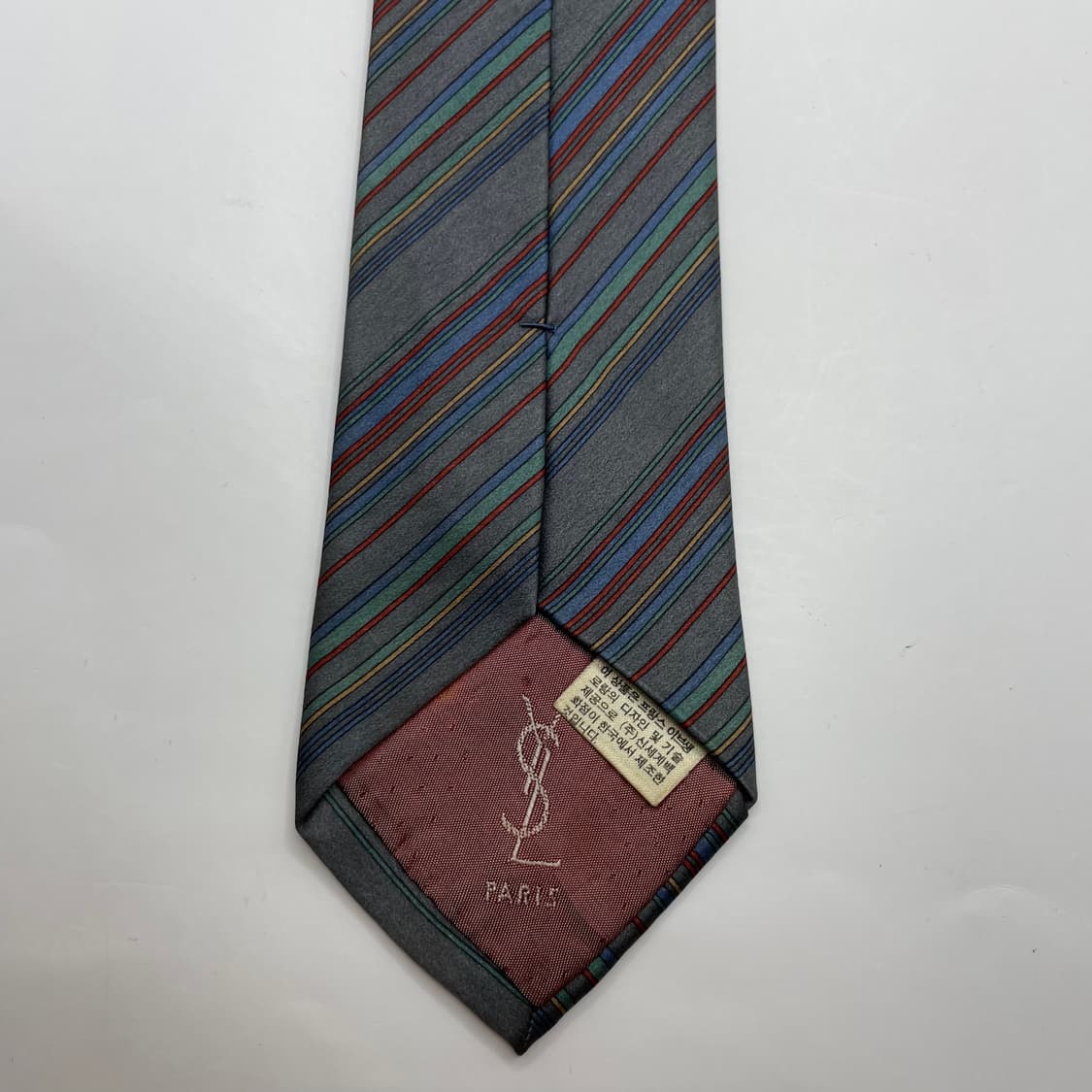 496) (YSL) 입생로랑 패턴 넥타이 상품이미지4