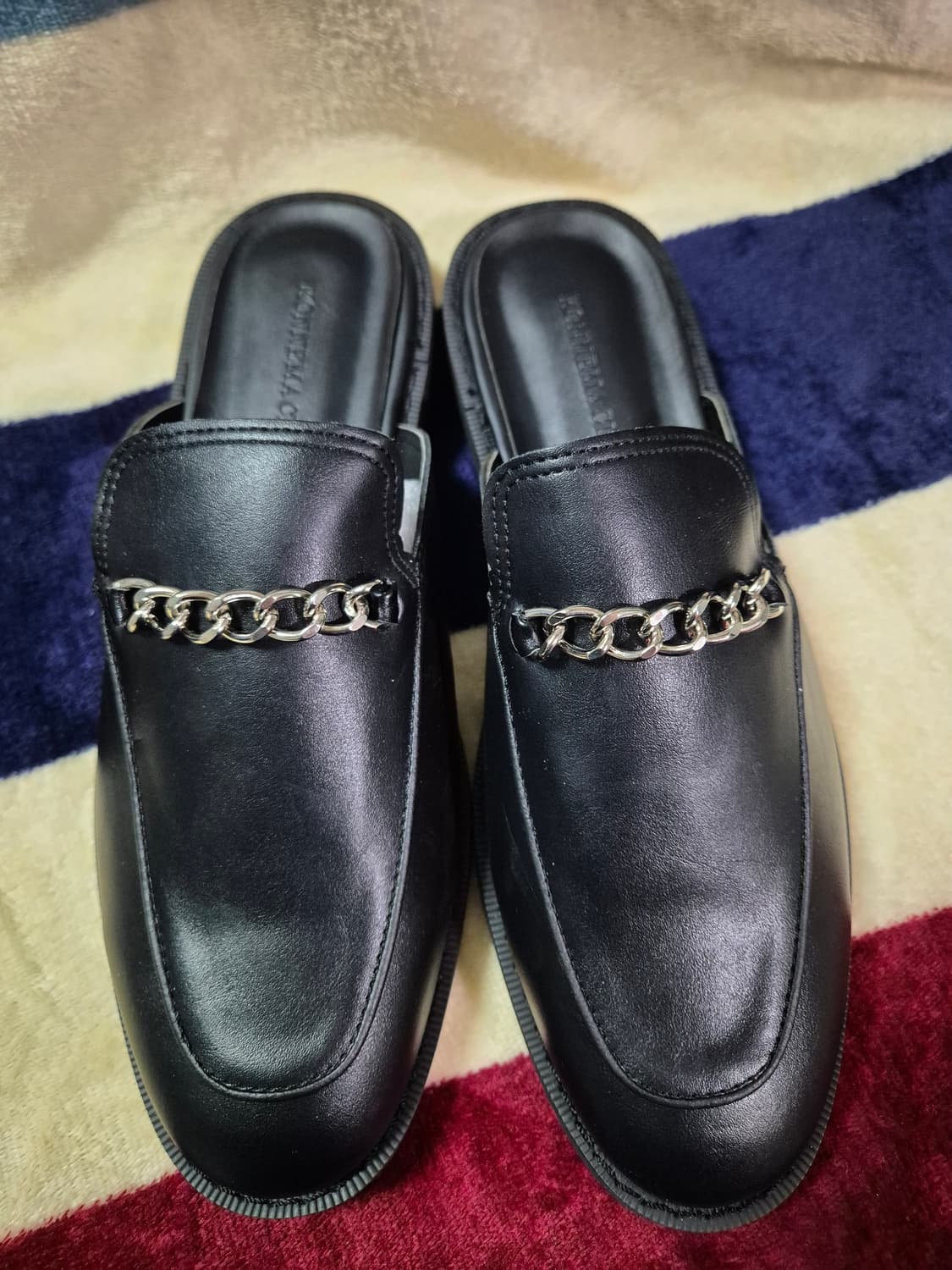 KONNEMA CLU 블랙 뮬 블로퍼 슬리퍼 260 상품이미지6