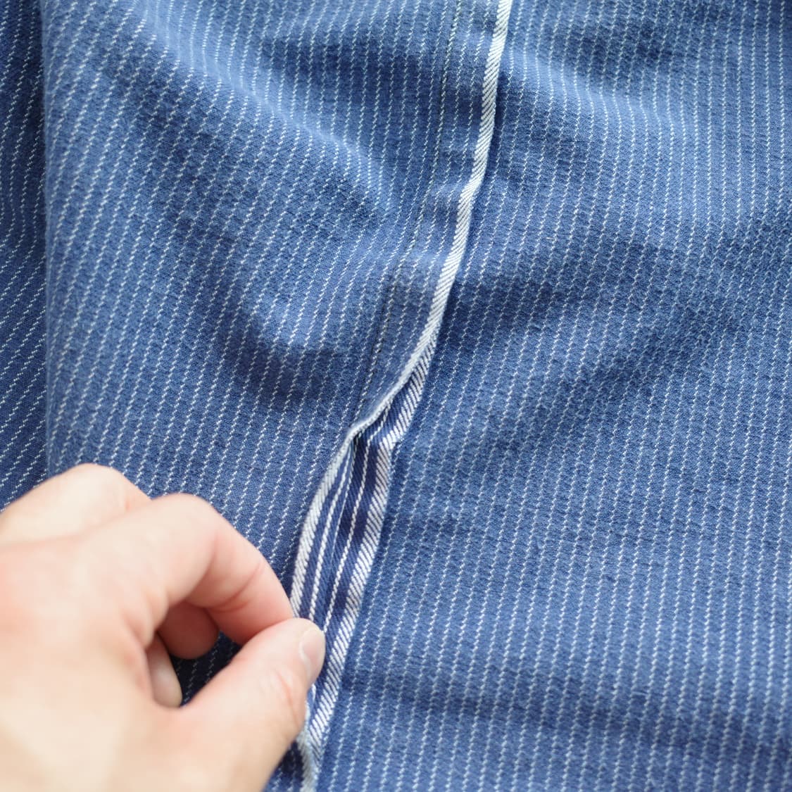 70s 프렌치 아티잔 히코리 셀비지 워크 초어 자켓 상품이미지7