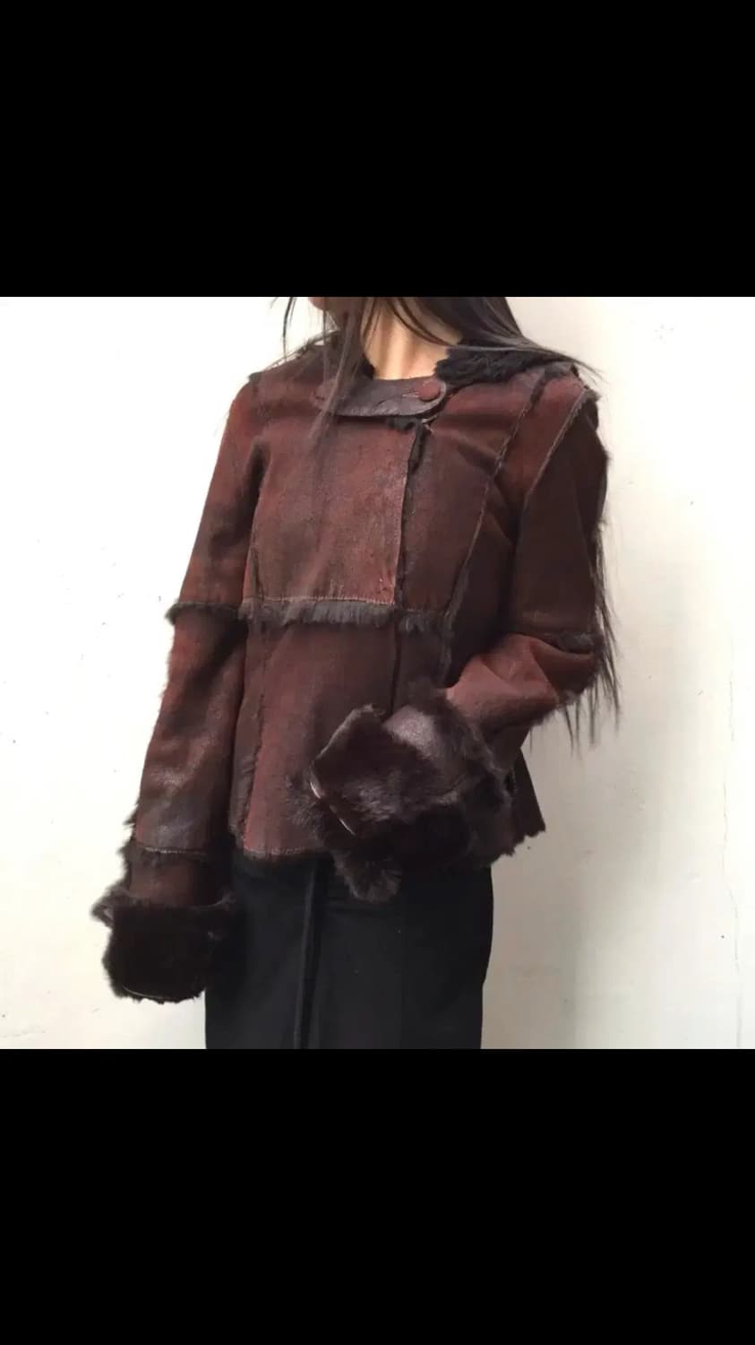 아르마니 진 페어리 퍼 후드 자켓 상품이미지6