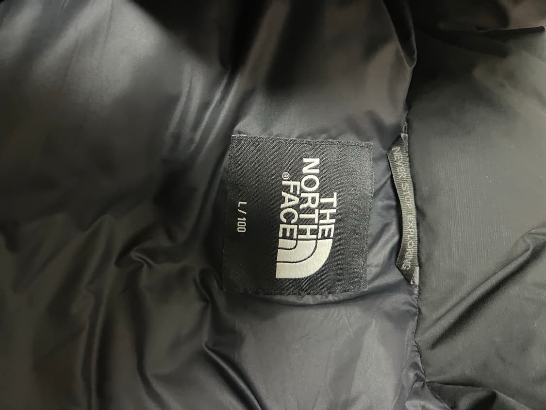 노스페이스 패딩 100 라지사이즈 상품이미지3