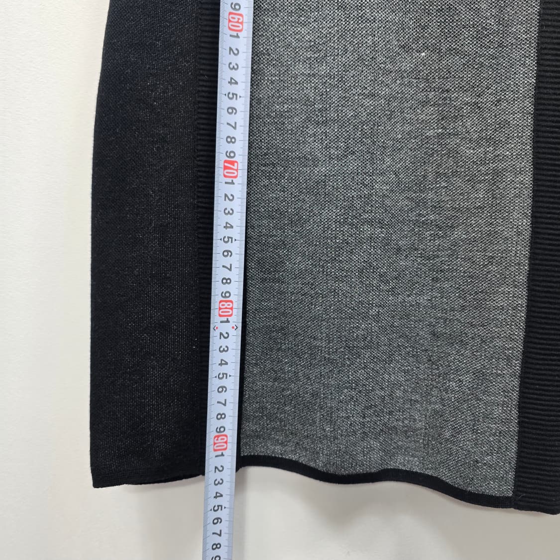 1331 IT MICHAA 잇미샤 니트 원피스 55사이즈 / 슬림핏 하객 상품이미지5