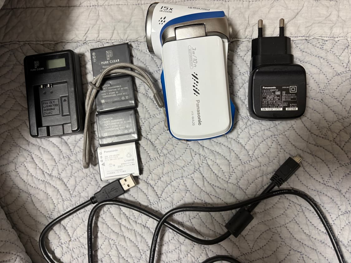 로제 한로로 뉴진스 캠코더) 파나소닉hx-wa20 상품이미지1