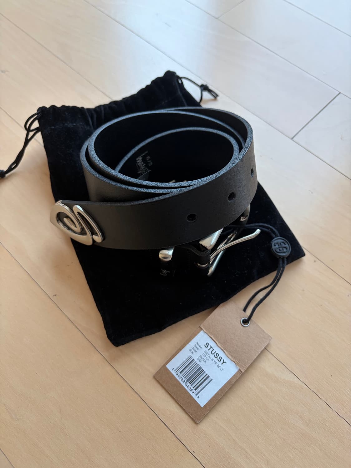 스투시 S팁 벨트 S/M 상품이미지1