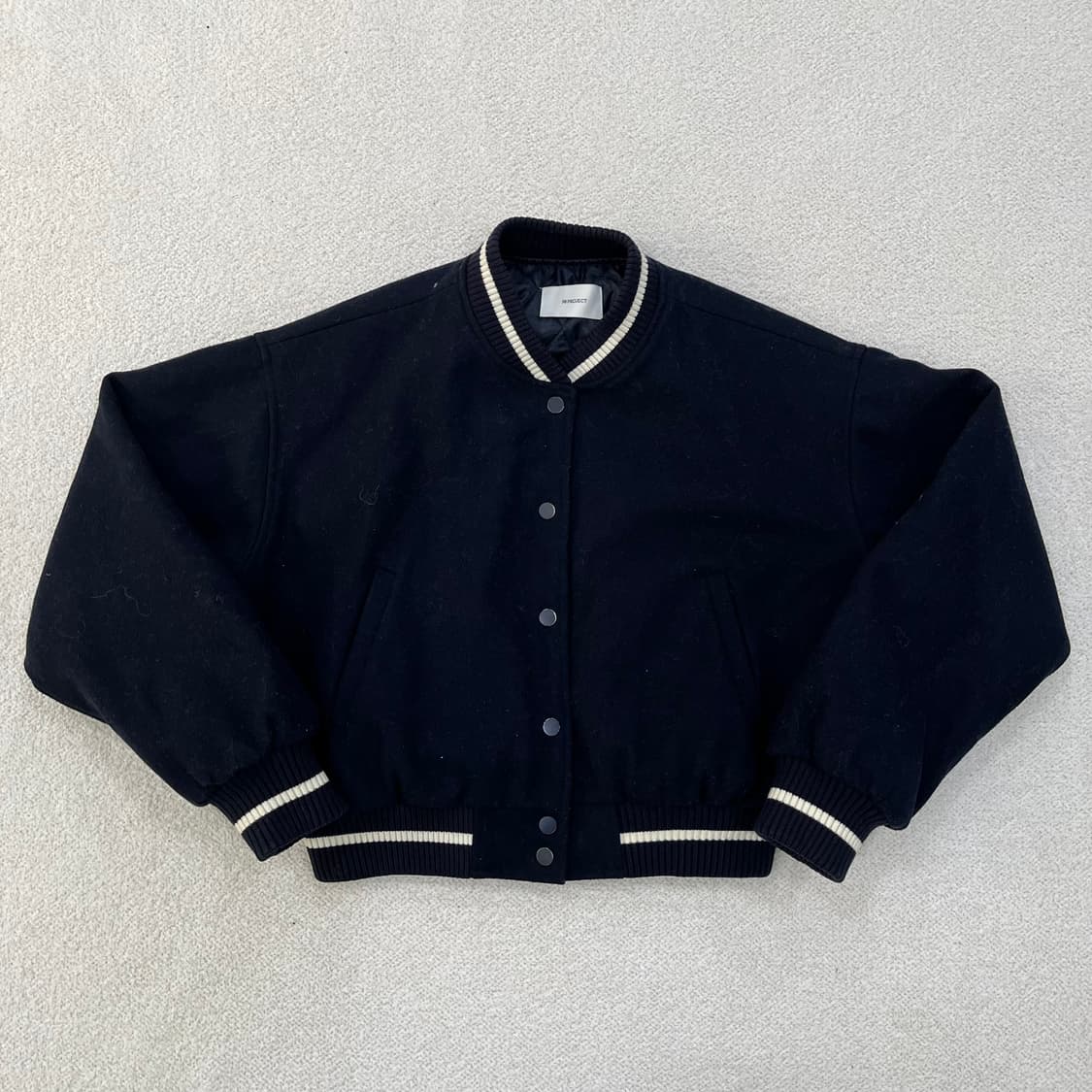 실측확인 98프로젝트 바시티 자켓 0310M 상품이미지1