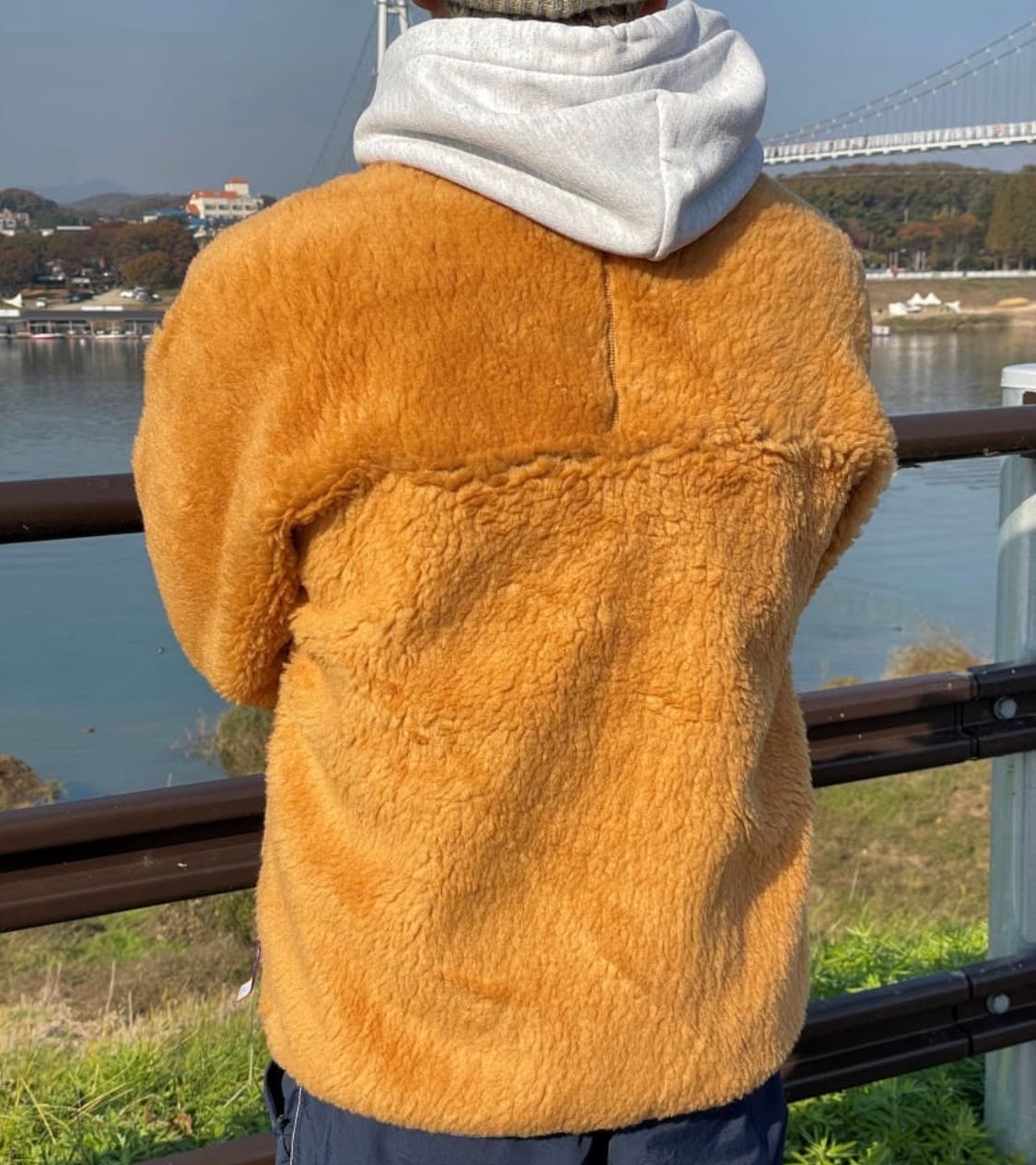 파타고니아 50주년 레트로x 후리스 플리스 가디건 드라이드망고 상품이미지2