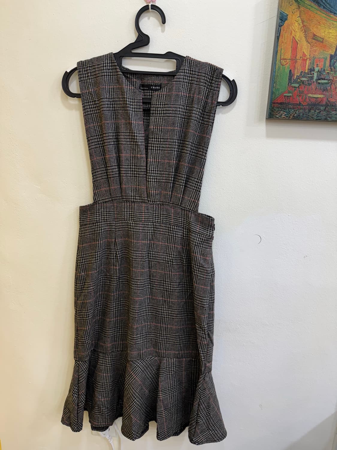 vtg 체크 플레어 원피스 상품이미지2