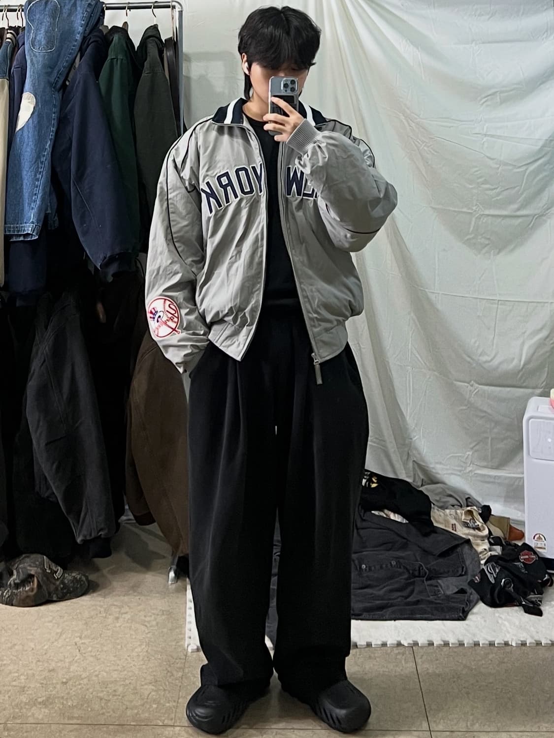 마제스틱 뉴욕양키스 스타디움자켓 상품이미지4
