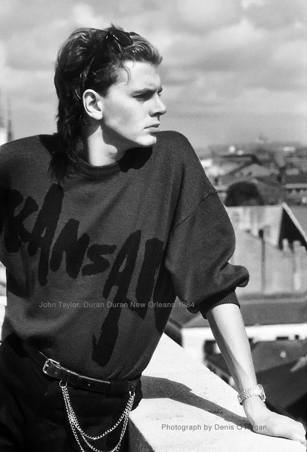 80s-90s 간사이 인터네셔널 빈티지 울 스웨터 상품이미지1