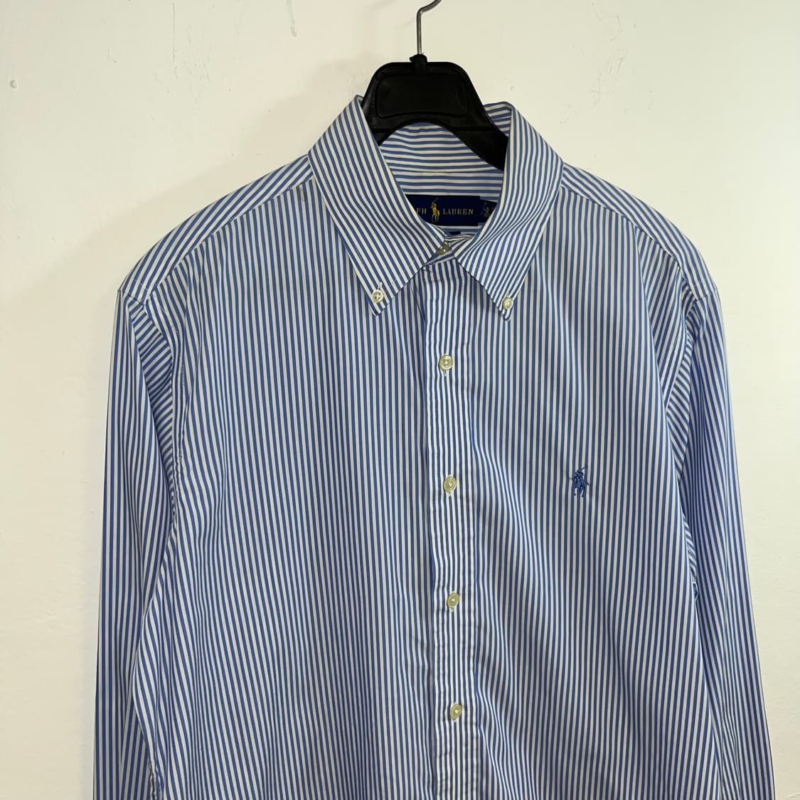 Polo sky blue stripe shirt 상품이미지5