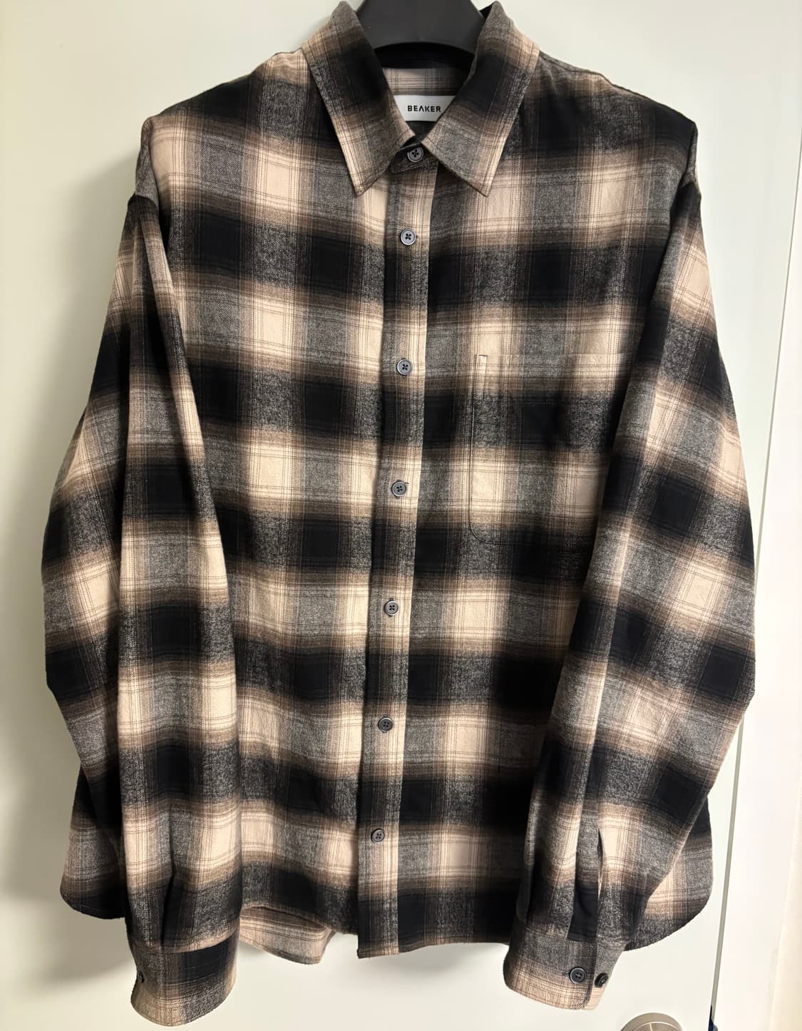 비이커 체크 셔츠 3 상품이미지4
