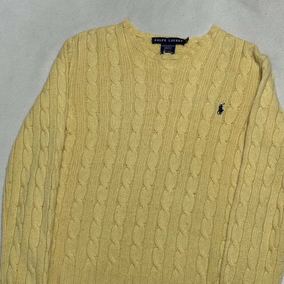 S 폴로랄프로렌 램스울 여성용 케이블 니트 상품이미지1