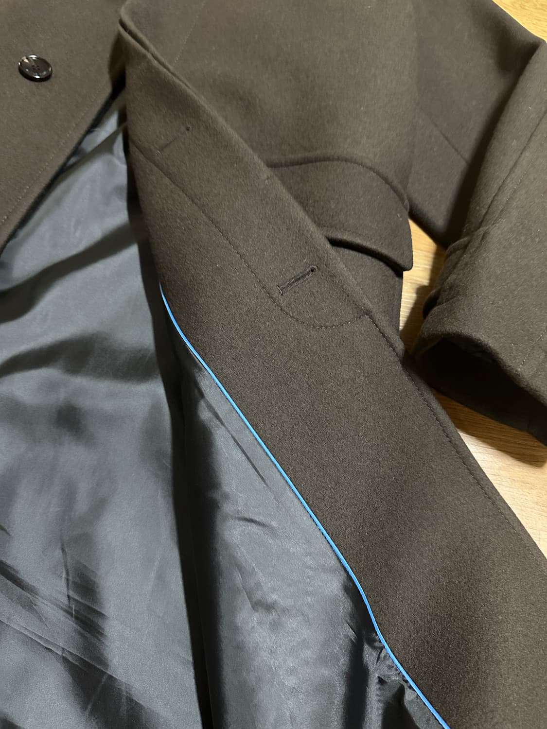 (새상품급)애프터프레이 투어리스트 발마칸 코트 브라운 M 상품이미지9