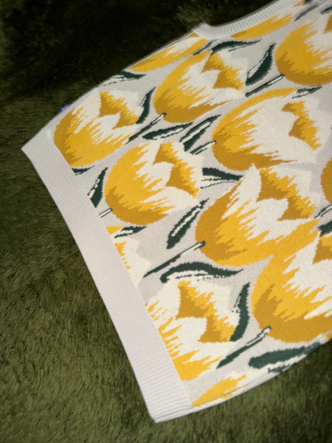 [L] Awake NY 어웨이크 뉴욕 21ss 튤립 니트 베스트 베이지 상품이미지9