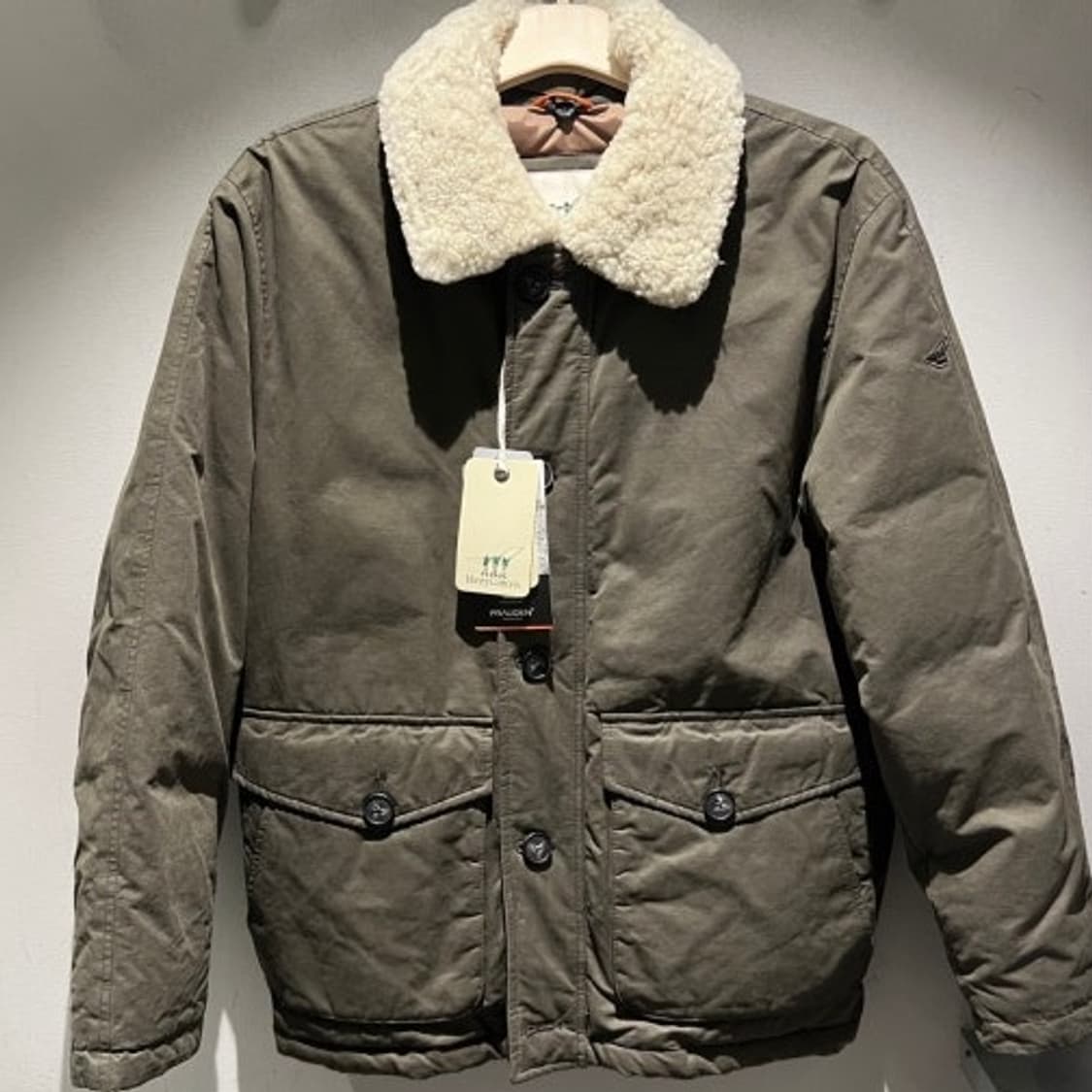 헨리코튼 스핏파이어 구스다운 패딩점퍼 (카키/100) 민트급 급처!! 상품이미지5