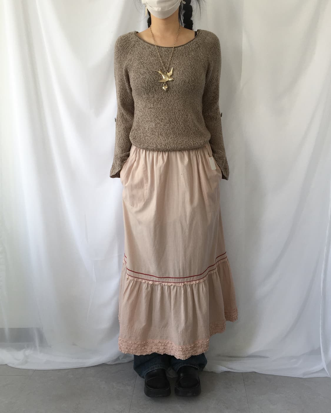 Frill pink skirt 상품이미지8