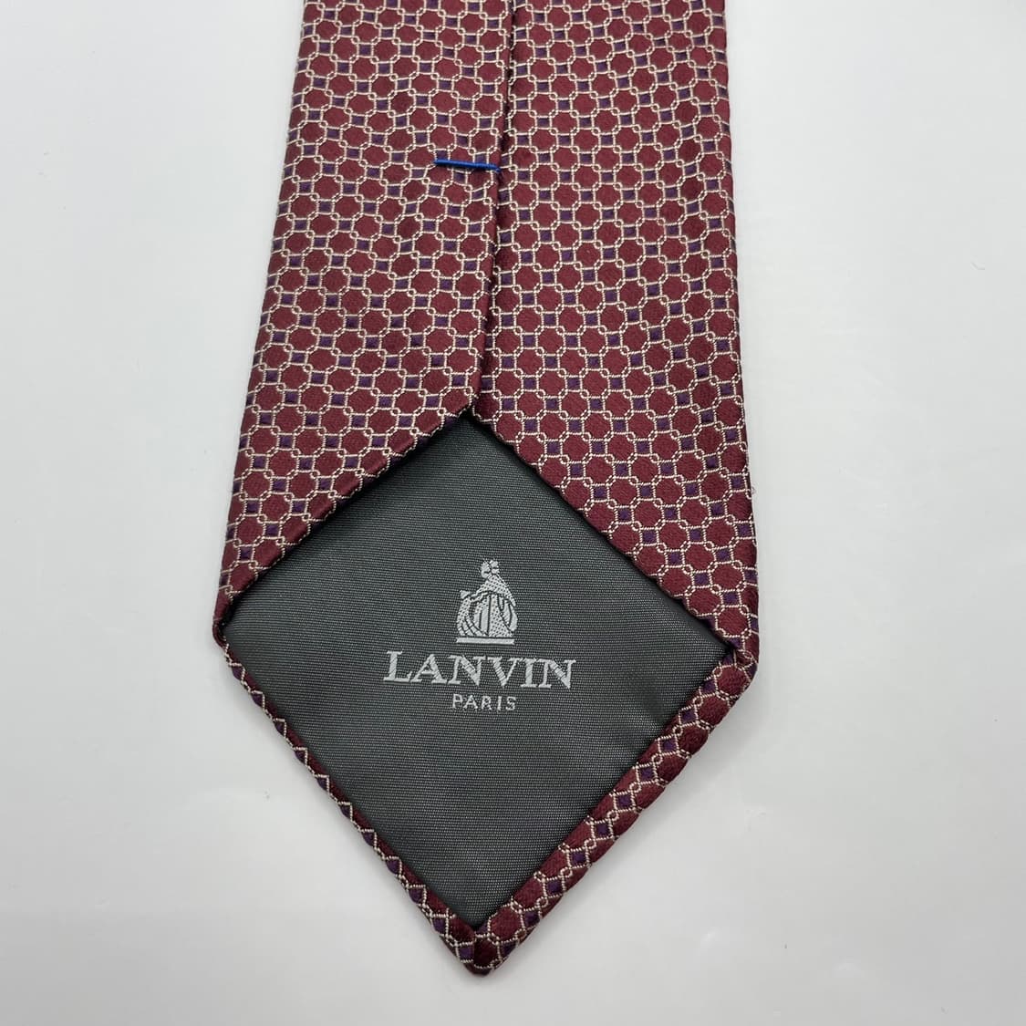 48) (LANVIN) 랑방 패턴 넥타이 상품이미지4