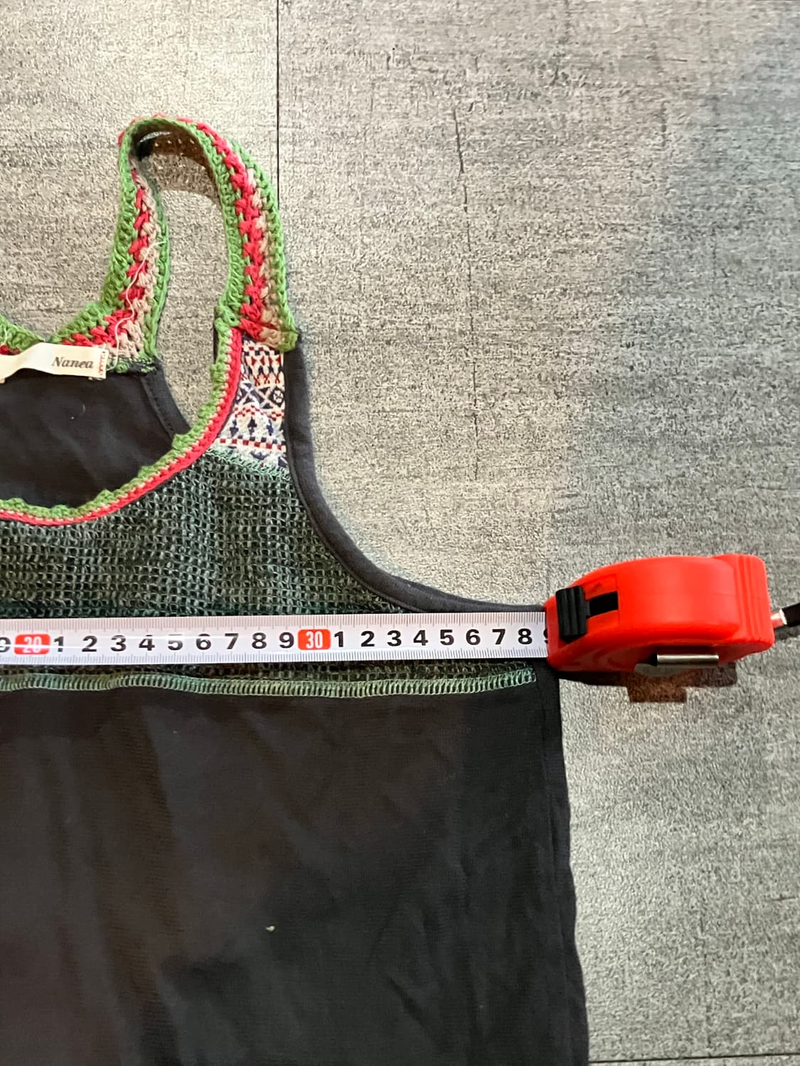 일본빈티지 Nanea 하구미모리걸 달천깔페어리 보헤미안 슬리브리스나시탑 상품이미지2