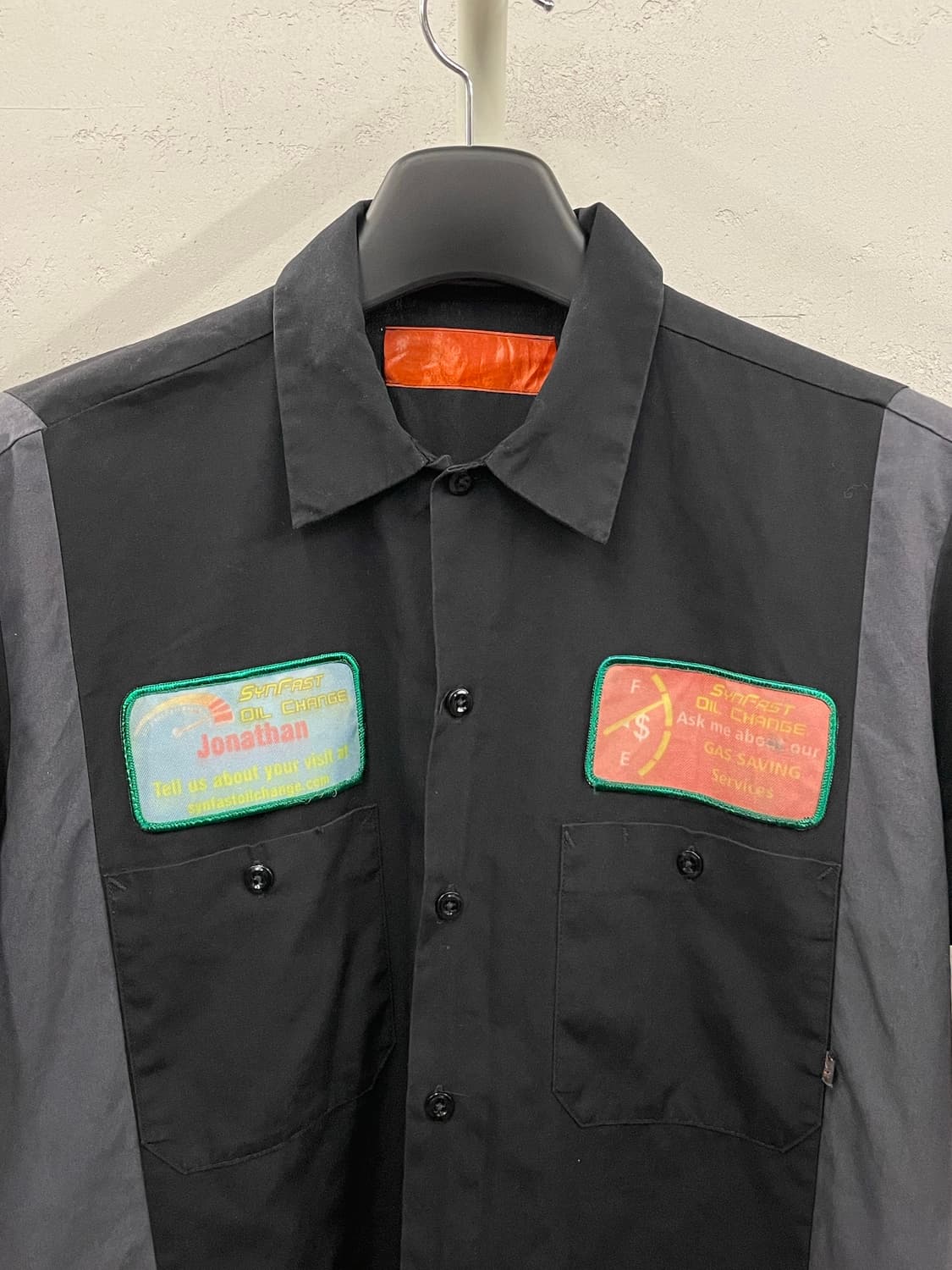 디키즈 투톤 워크 셔츠 L 상품이미지3