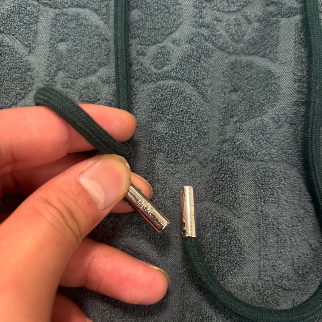 105 크리스찬 디올 22SS 테리 오블리크 후드티 상품이미지3