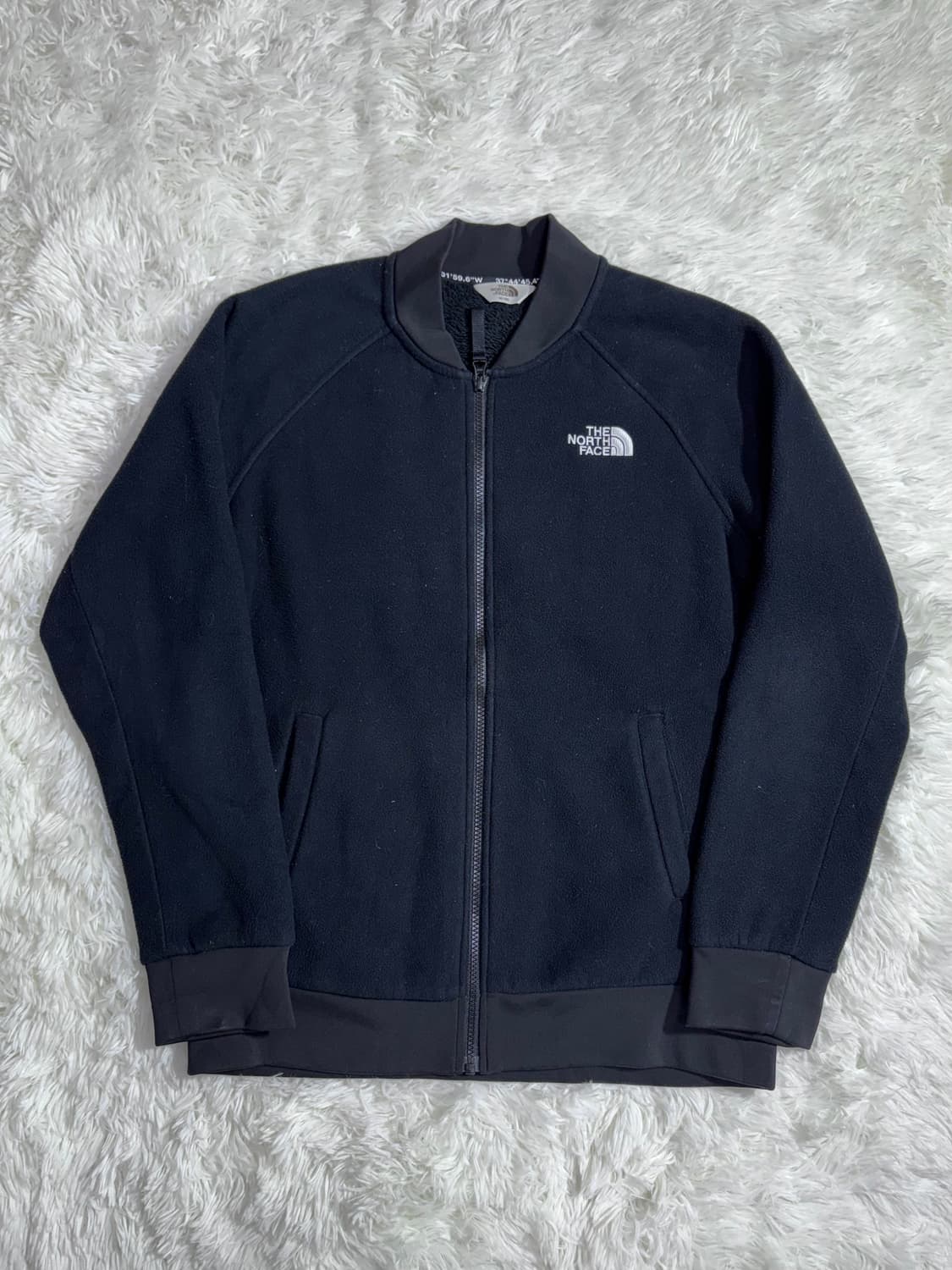 노스페이스 화이트라벨 블랙 플리스 집업  상품이미지4