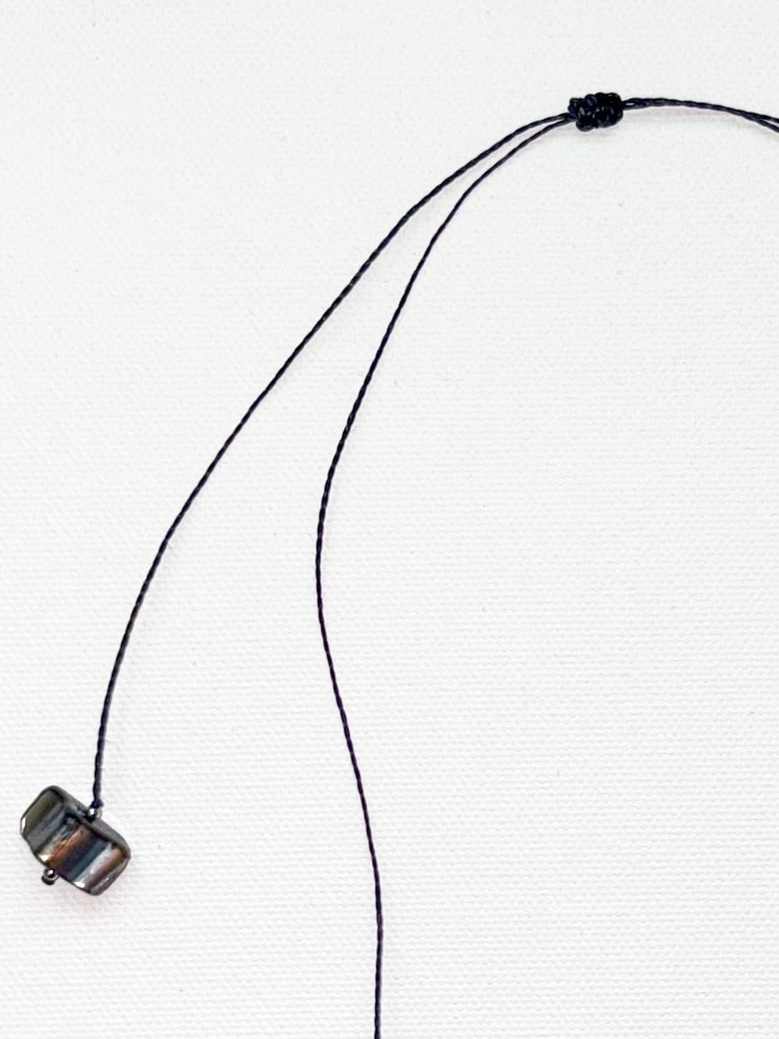 Pearl point shimmer necklace 펄 포인트 쉬머 목걸 상품이미지4
