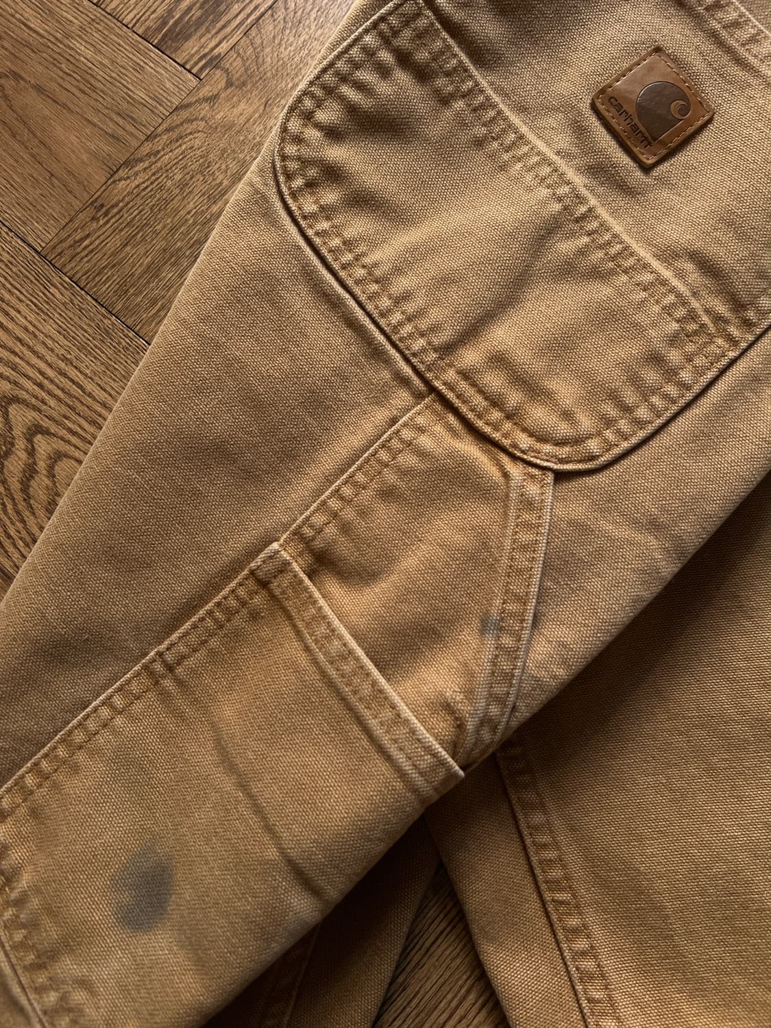 [36]칼하트 USA 브라운 싱글니 카펜터 워크 팬츠 상품이미지7