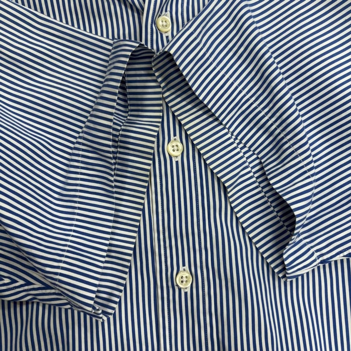 폴로 랄프로렌 커스텀핏 스트라이프 반팔 셔츠 L P00084 상품이미지6