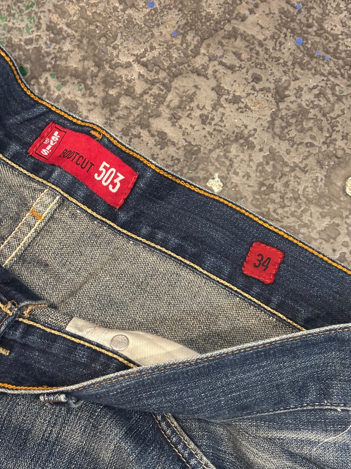 리바이스 503 부츠컷 상품이미지8