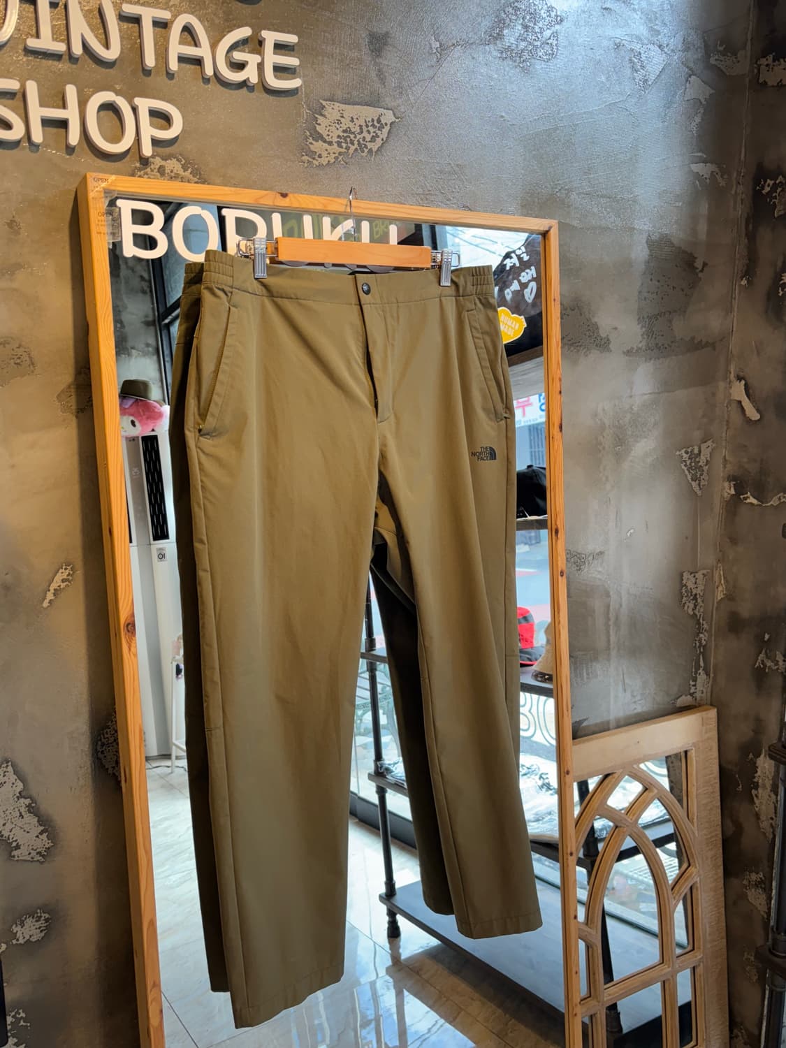 노스페이스 마운틴 카키 팬츠 92 상품이미지1