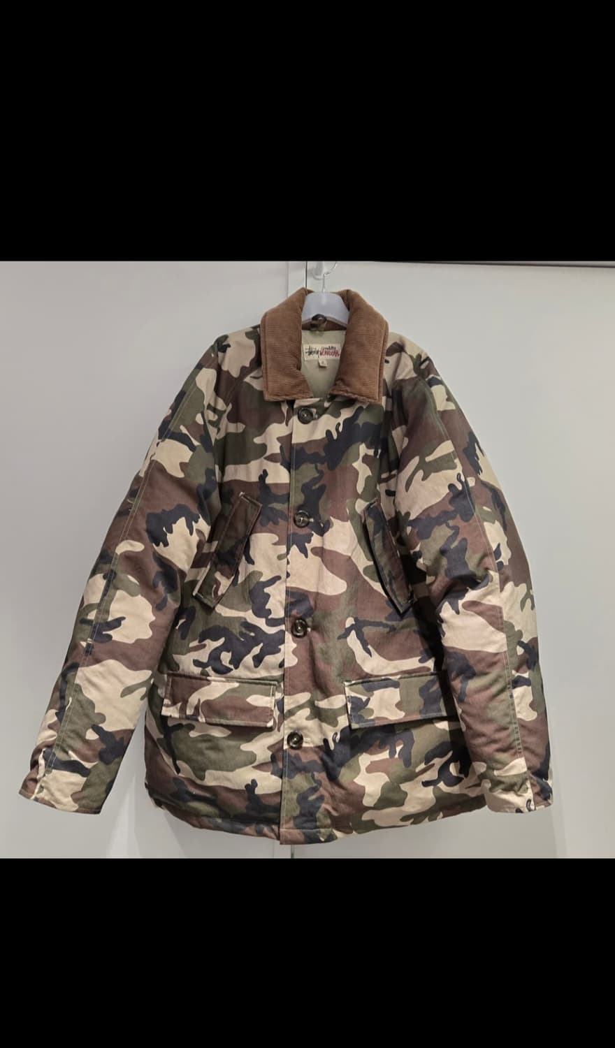 스투시X데님 티어스 다운패딩 상품이미지1