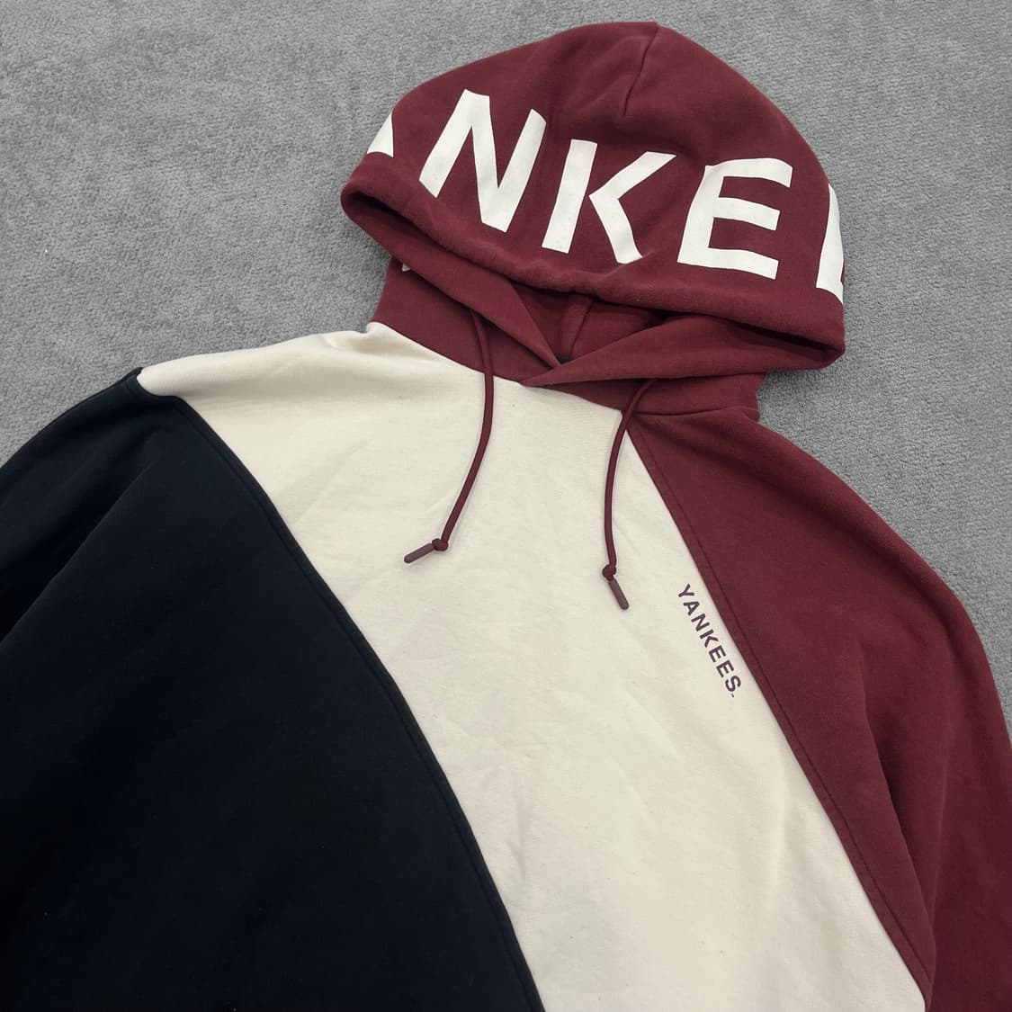 95 MLB 양키스 컬러블록 후드티 상품이미지2