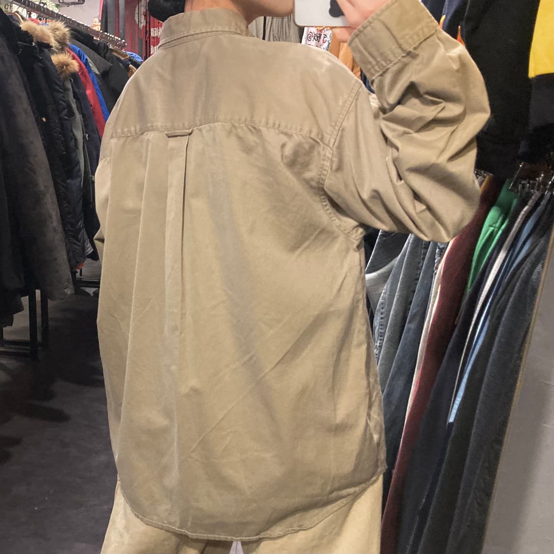 [IM] 칼하트 긴팔셔츠 베이지 상품이미지7