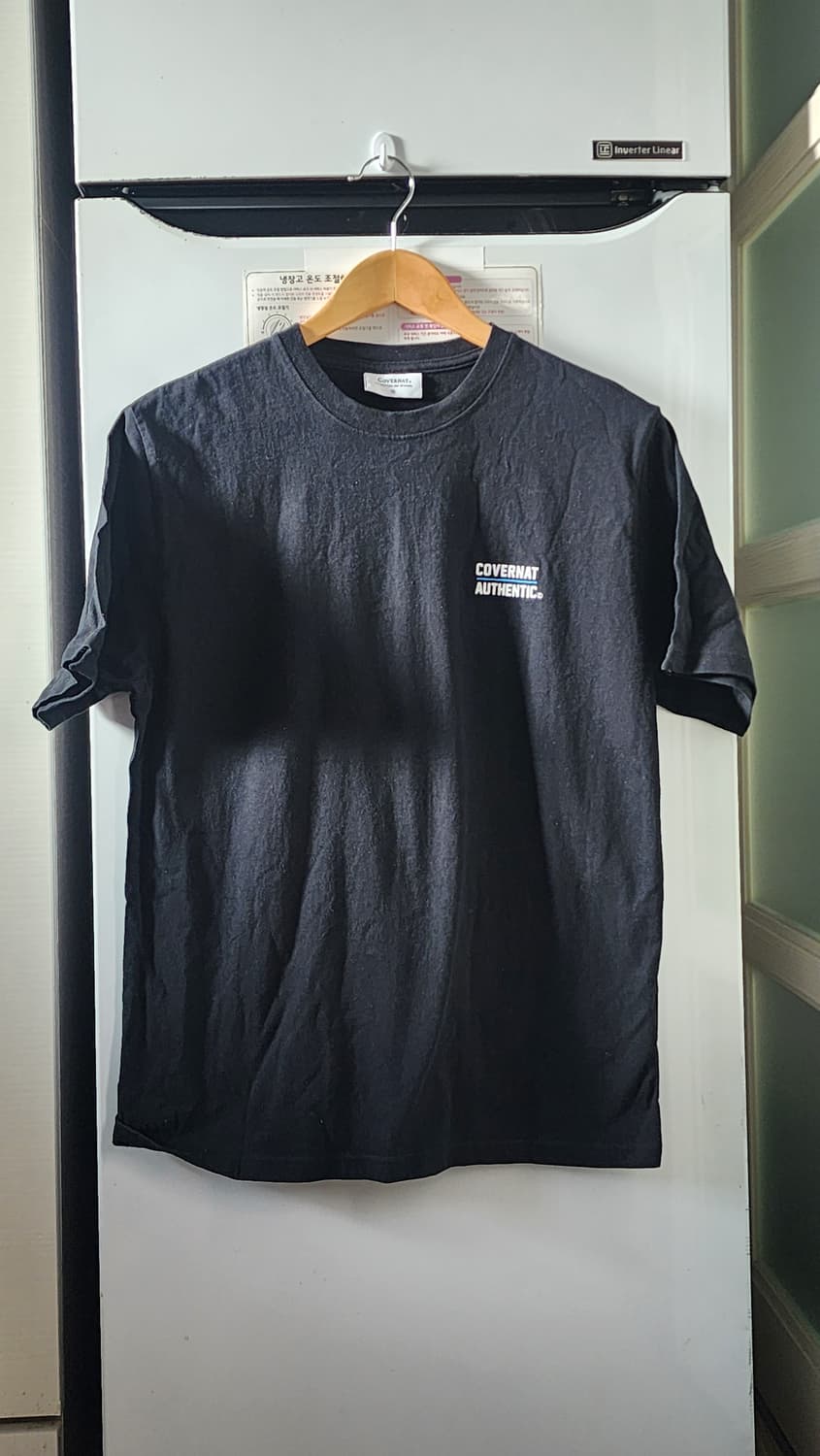 커버낫 블랙 반팔 티셔츠 M 상품이미지1