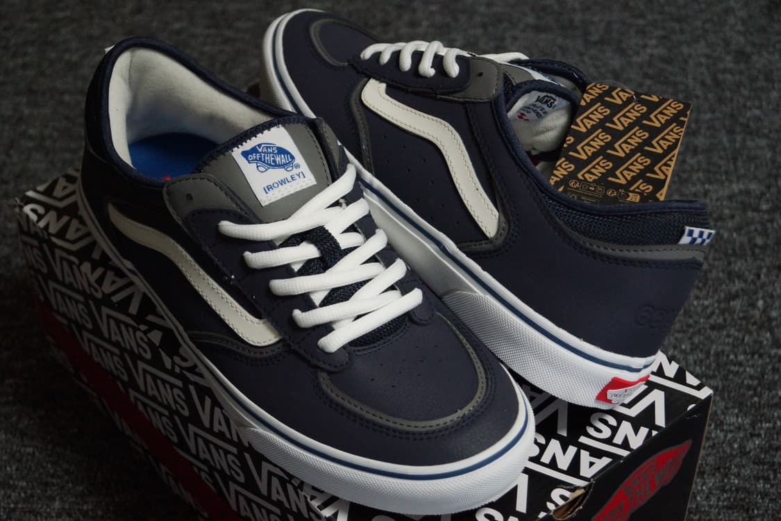 (285) 반스 스케이트 로울리 25주년 네이비 상품이미지8