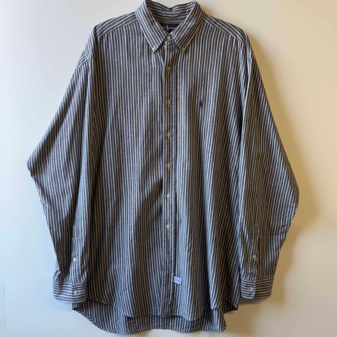 폴로 랄프로렌 스트라이프 긴팔 셔츠 상품이미지1