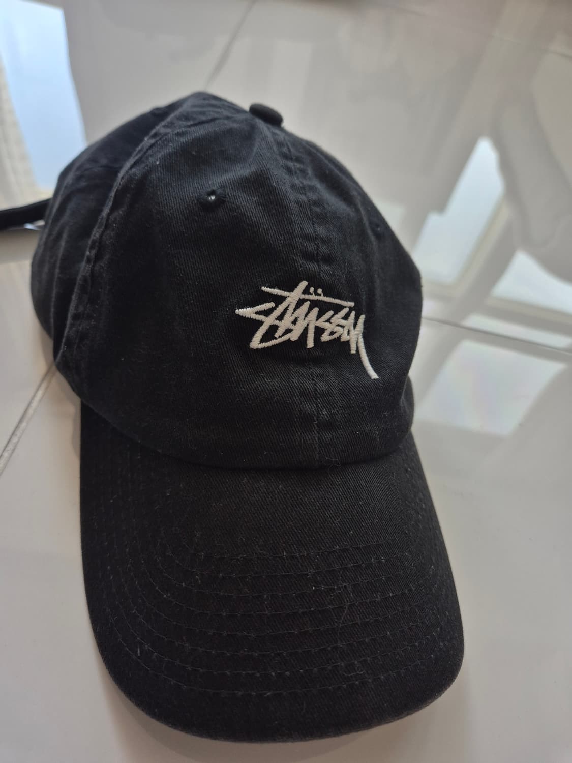 Stussy 스투시 블랙 볼캡 상품이미지2