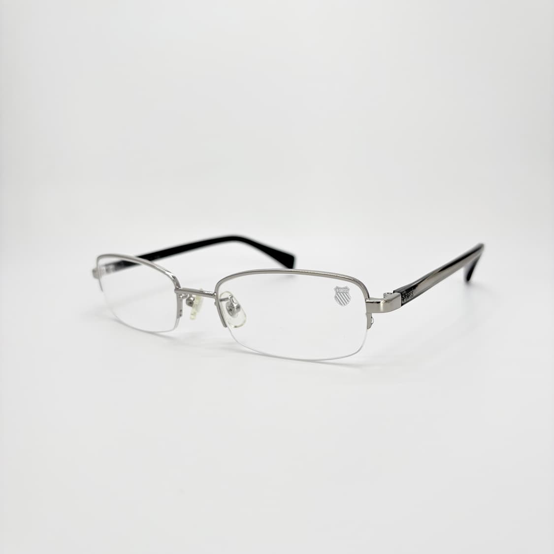 KSWISS 실버 스퀘어 반무테 상품이미지1