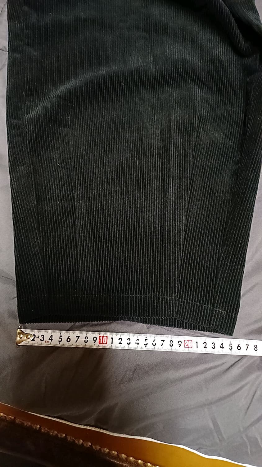 하이드아웃 와이드 코듀로이팬츠 33인치 기장101 상품이미지8