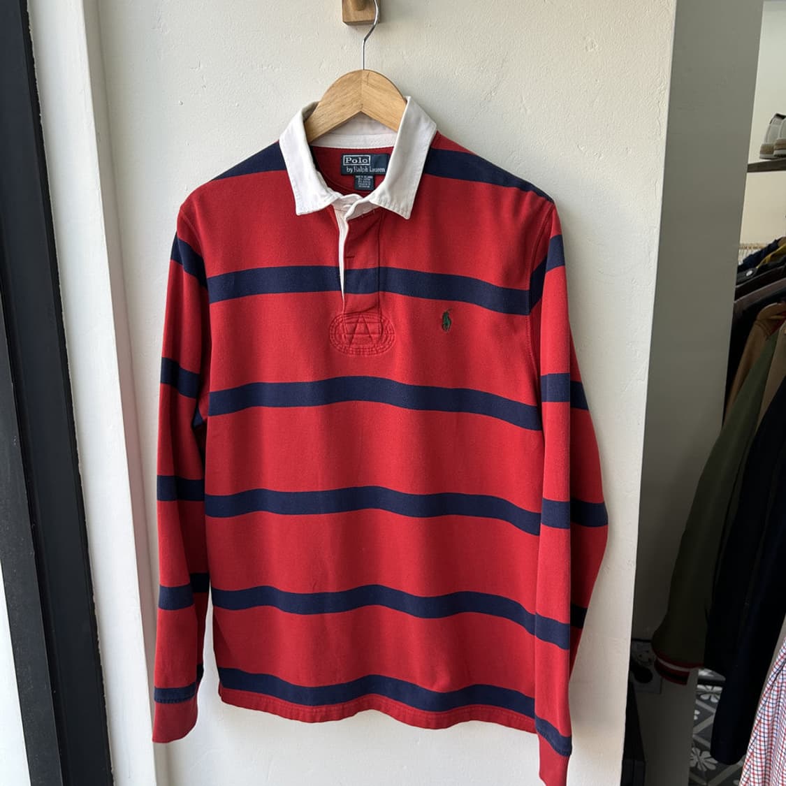 16305 - 폴로 랄프로렌 스트라이프 럭비티 상품이미지2