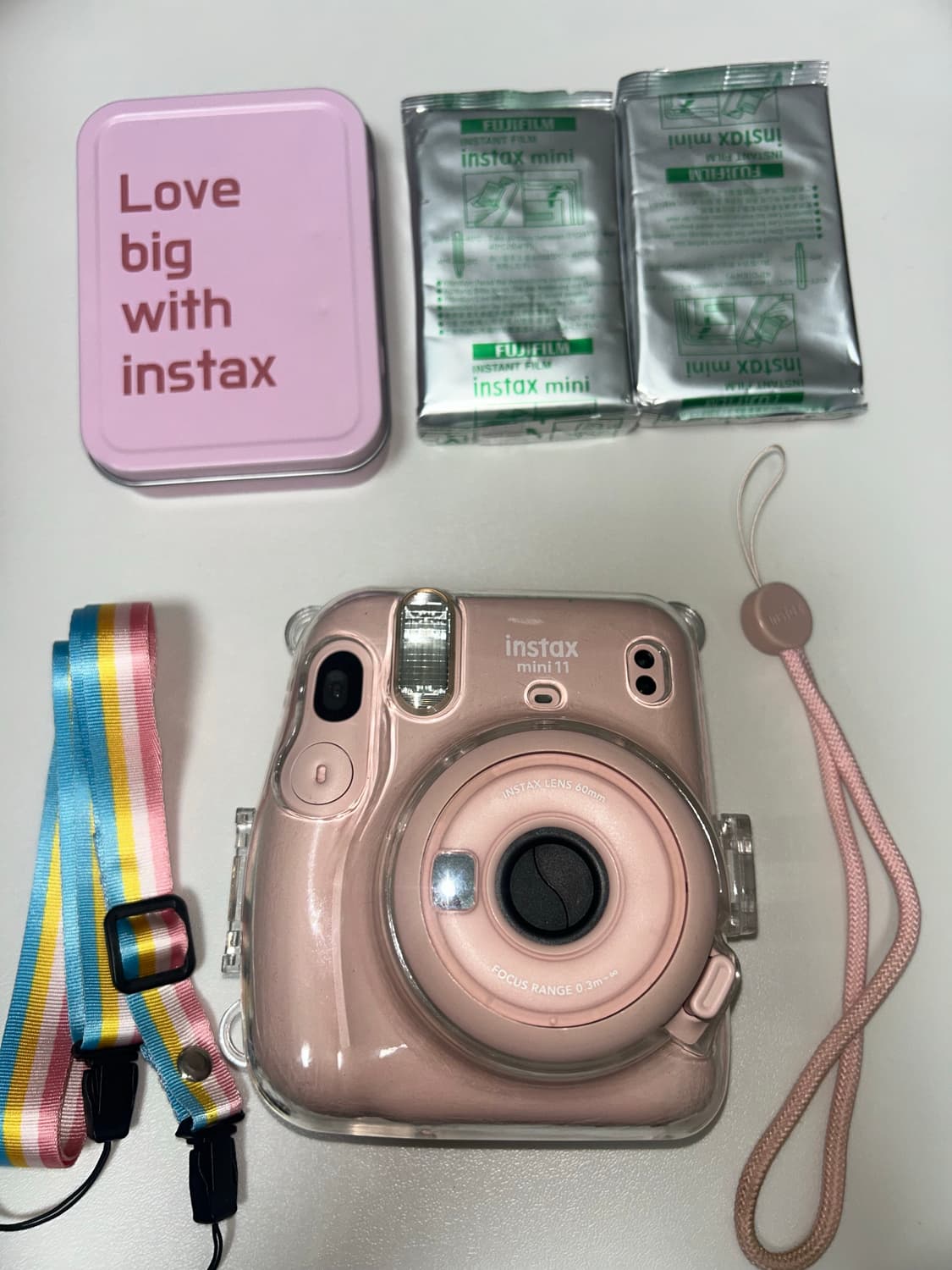 인스탁스 미니 11 핑크+필름 20장+케이스  상품이미지2