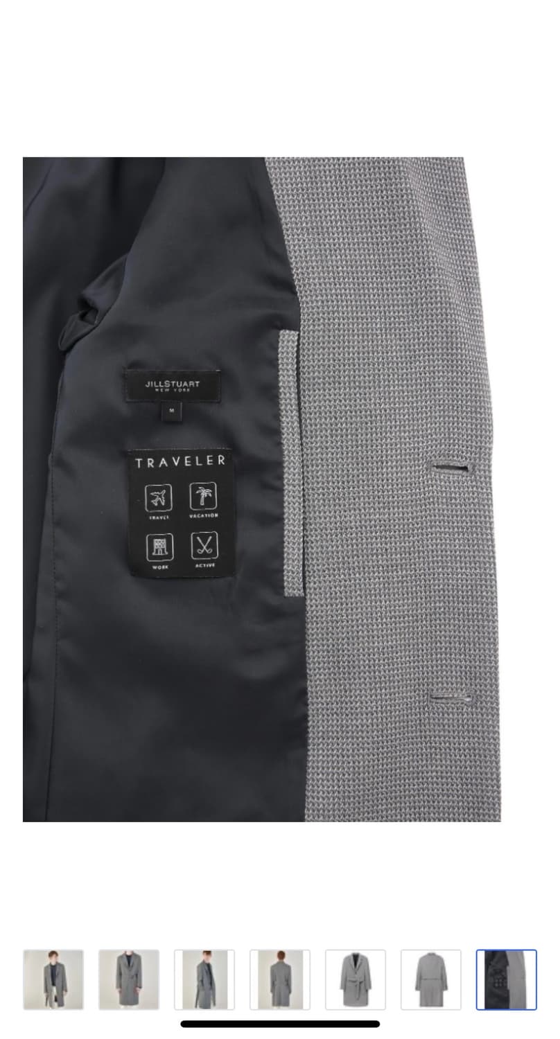 질 스튜어트 뉴욕 그레이 트윌 로브코트 상품이미지9