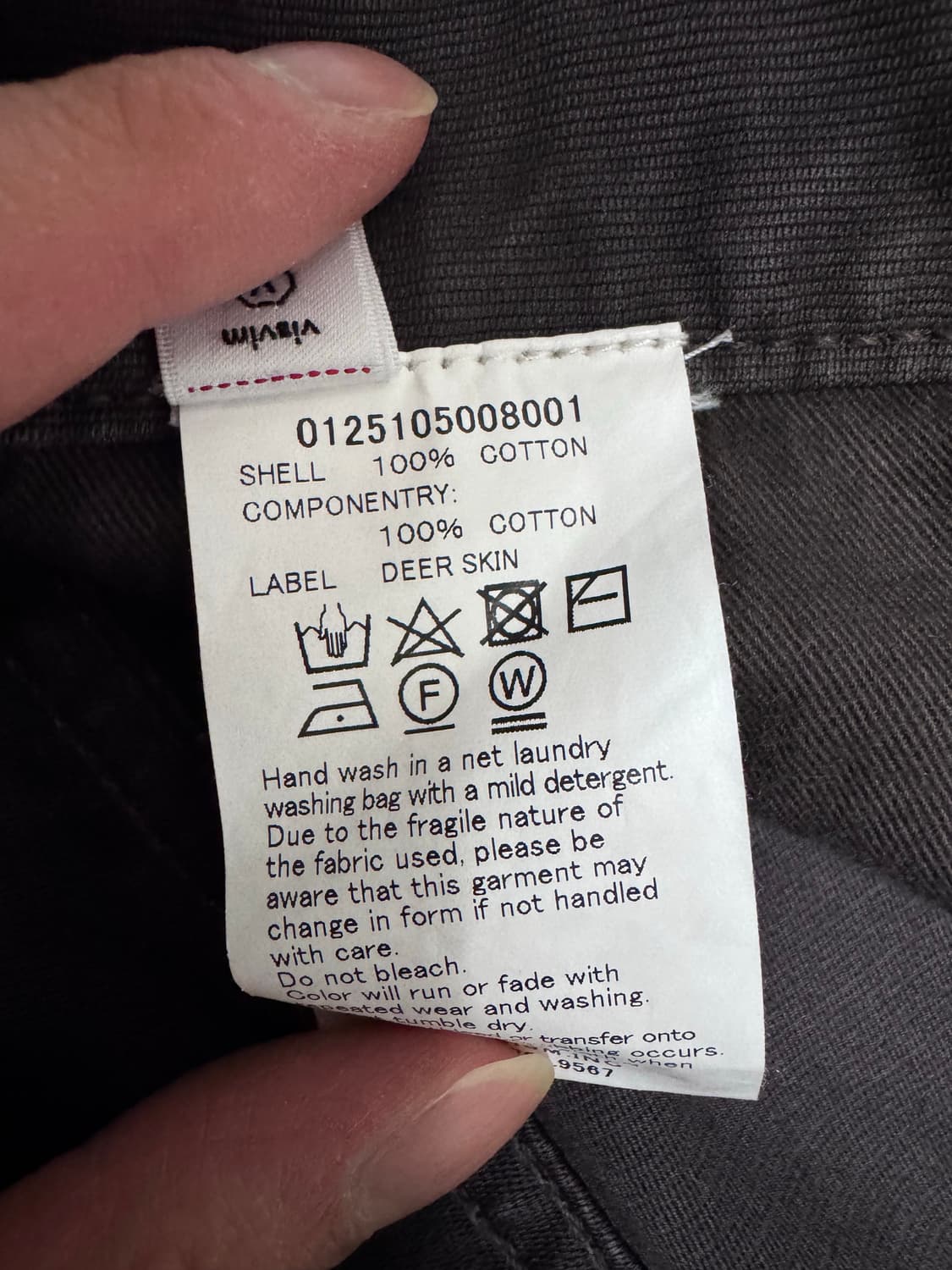 [3] 비즈빔 25ss fluxus 01 ex wide 블랙 상품이미지5