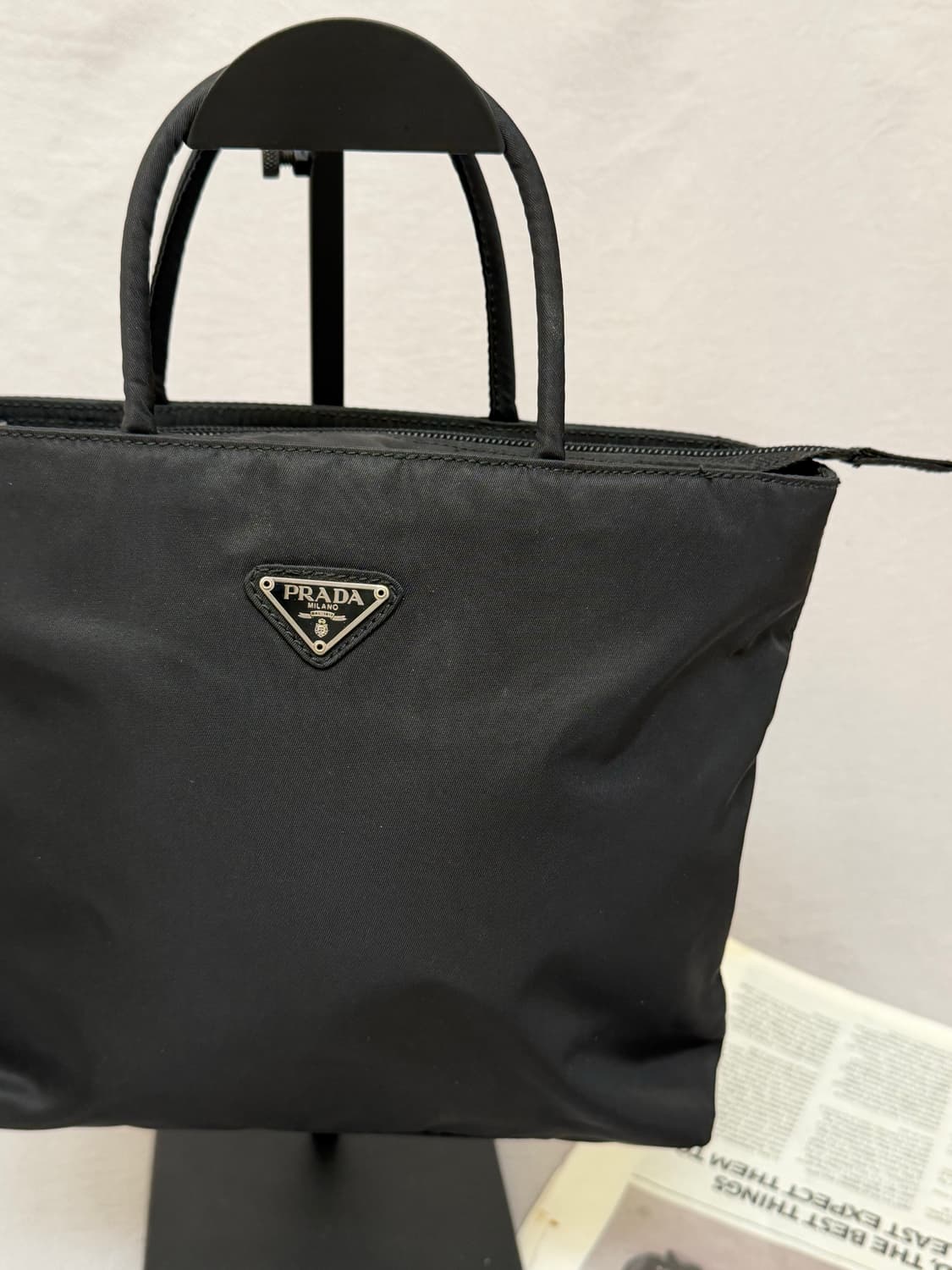 (상태최상)프라다 포코노 나일론 토트백 + 개런티 카드 상품이미지6