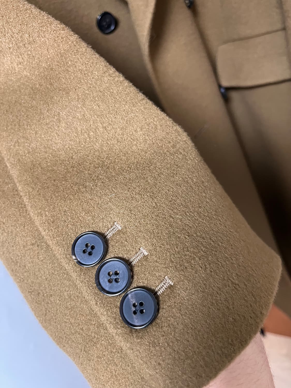 토니웩 더블 코트 카멜 XL 상품이미지3