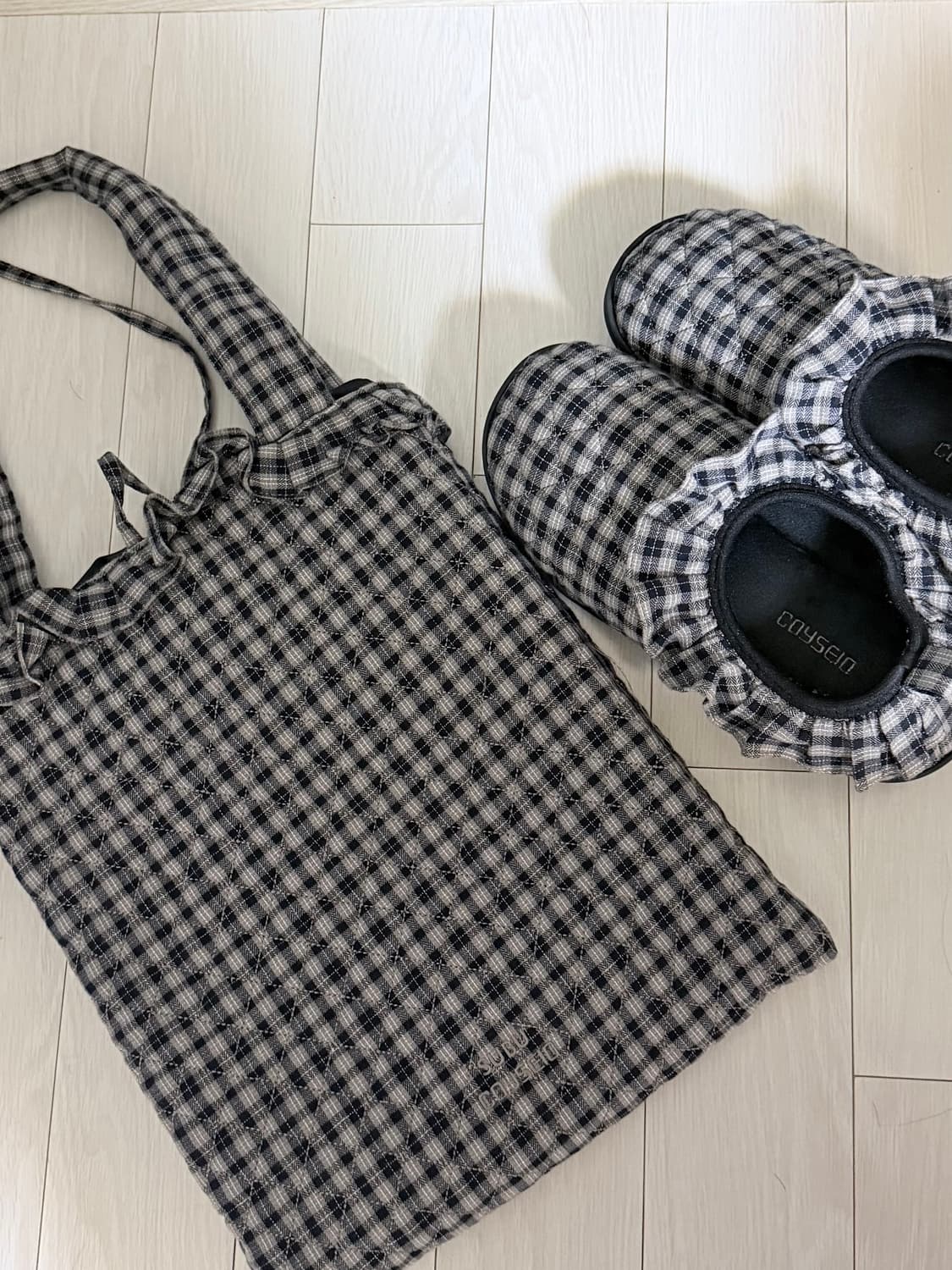 [신발+가방] 코이세이오 스부 체크 0사이즈 상품이미지2