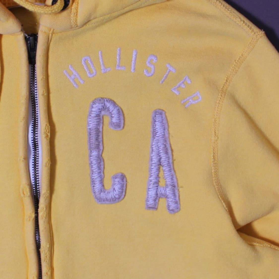 Hollister 홀리스터 옐로우 후드집업 상품이미지2