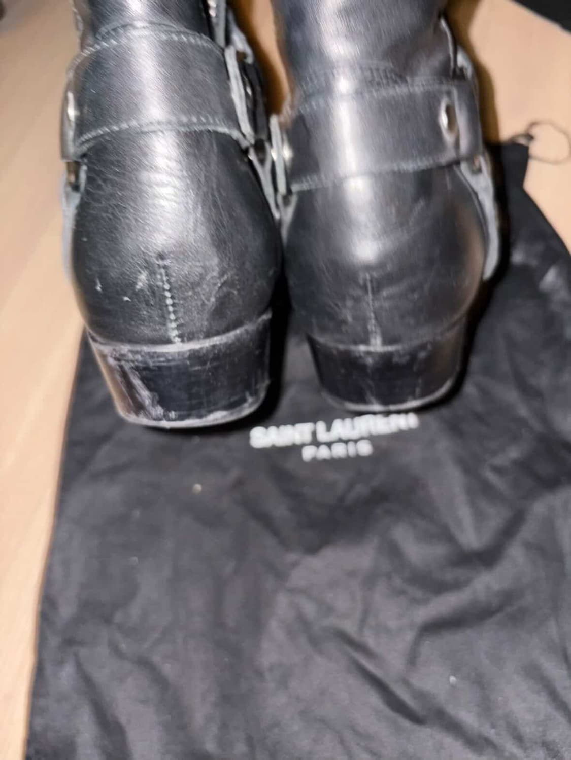 생로랑 와이어트 하네스 부츠 42 상품이미지6